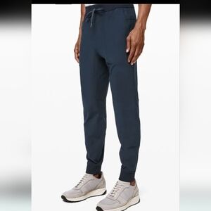 lululemon athletica Men'sABC Warpstreme Navy Blue Joggers Sz.L